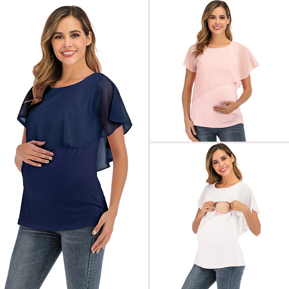 New Women's Tops T-shirt Maternity Wear - Babyvera