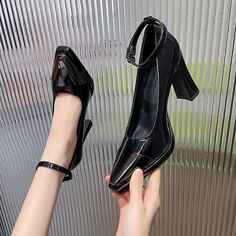 Arrival Elegant Chunky - Heel Peep - Toe Heels For Women - Babyvera