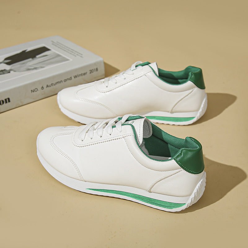 Autumn Casual Sports Trendy White Shoes For Women - Babyvera
