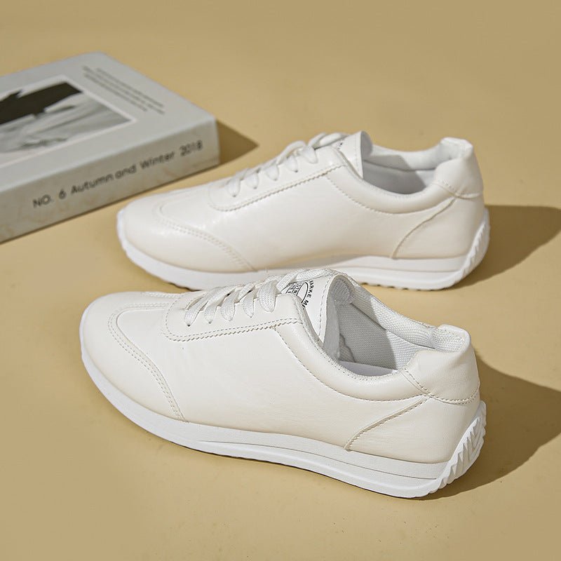 Autumn Casual Sports Trendy White Shoes For Women - Babyvera