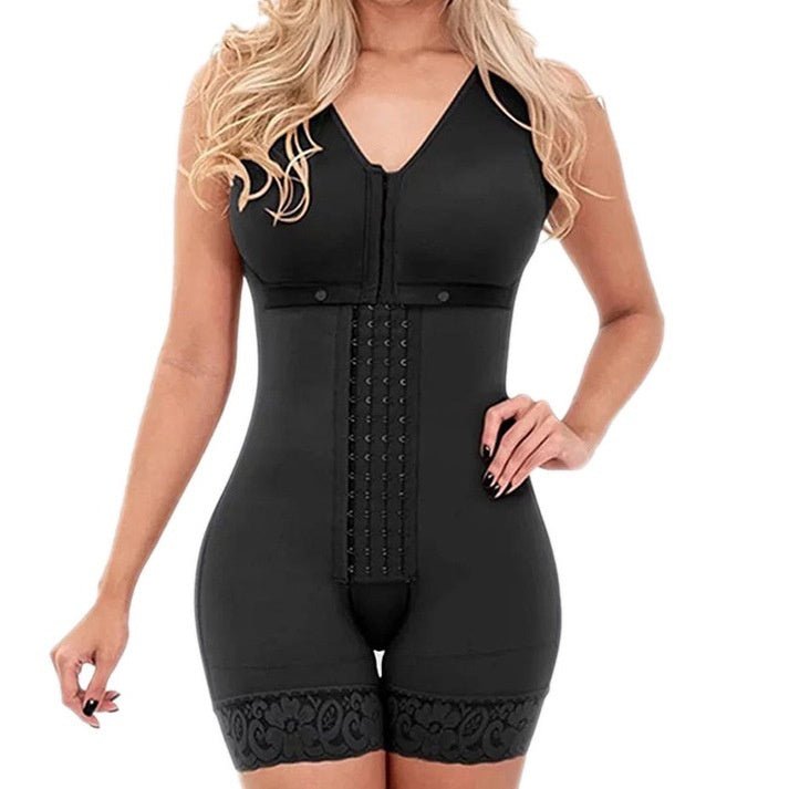Belly Contracting Hip Lift Body Shaping Jumpsuit - Babyvera