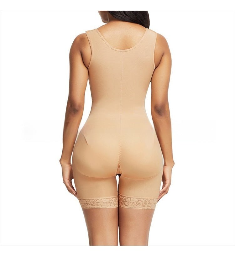 Belly Contracting Hip Lift Body Shaping Jumpsuit - Babyvera