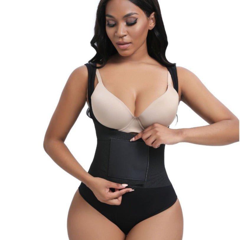 Belly Contracting Sports Waist Seal Breathable Shapewear Fitness Breasted Hip Lifting Corset - Babyvera