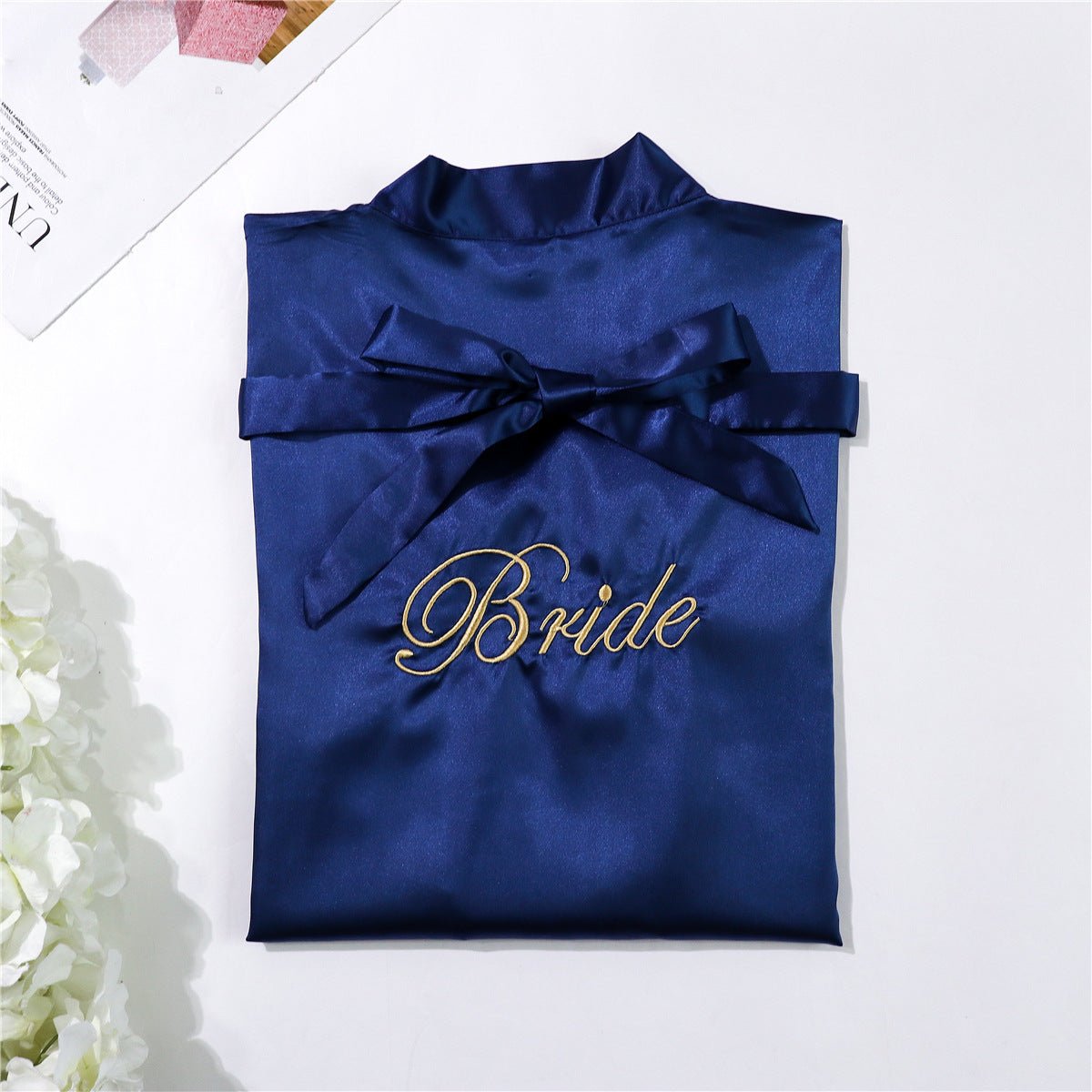 Bridal pajamas simulation silk nightgown - Babyvera