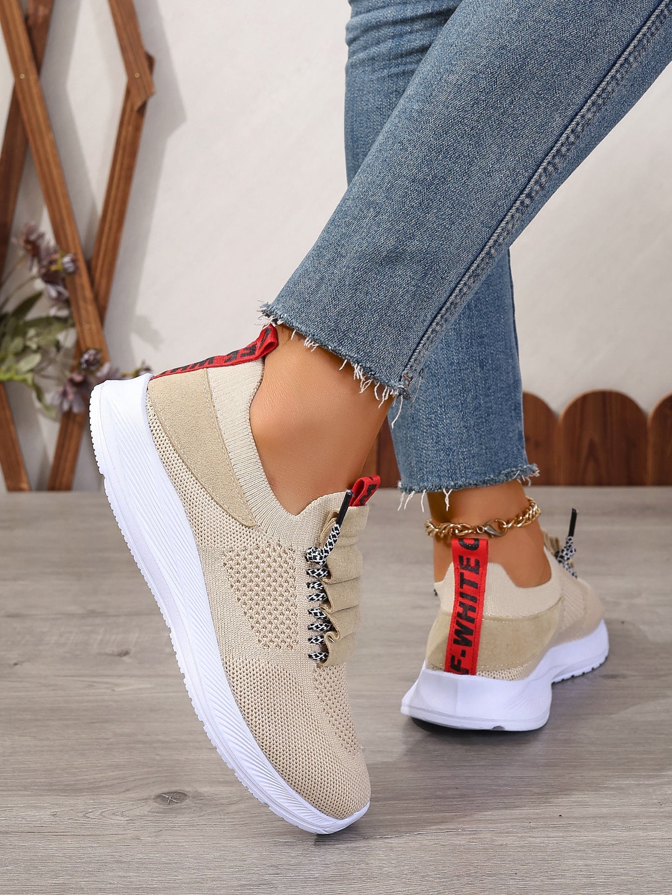 Casual Sneaker Non - slip Wear - resistant Flat Heel Round Toe Running Shoes - Babyvera