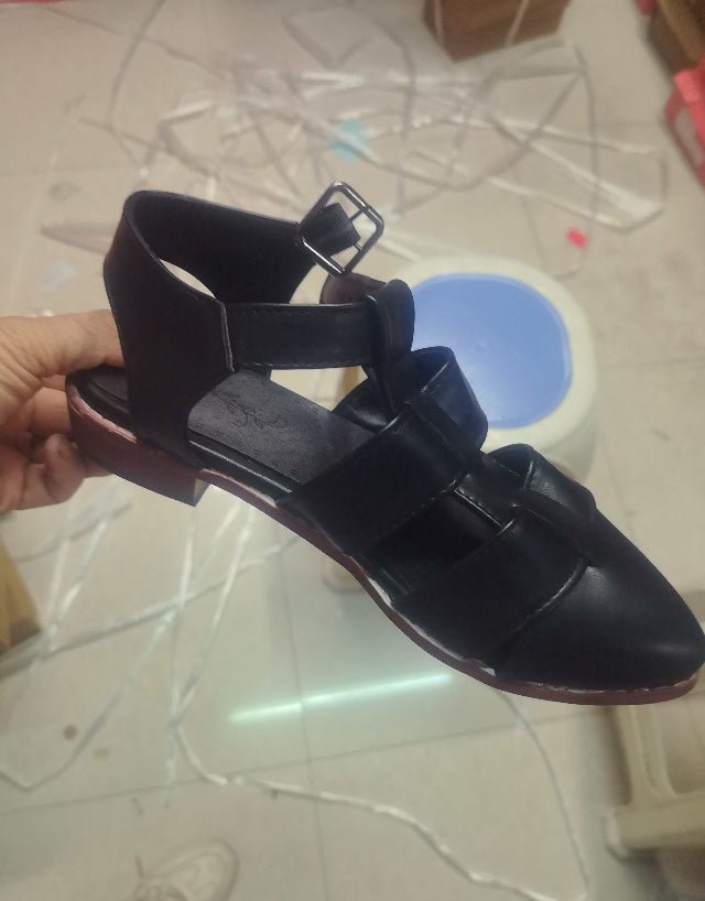Casual Solid Color Sandals For Women - Babyvera