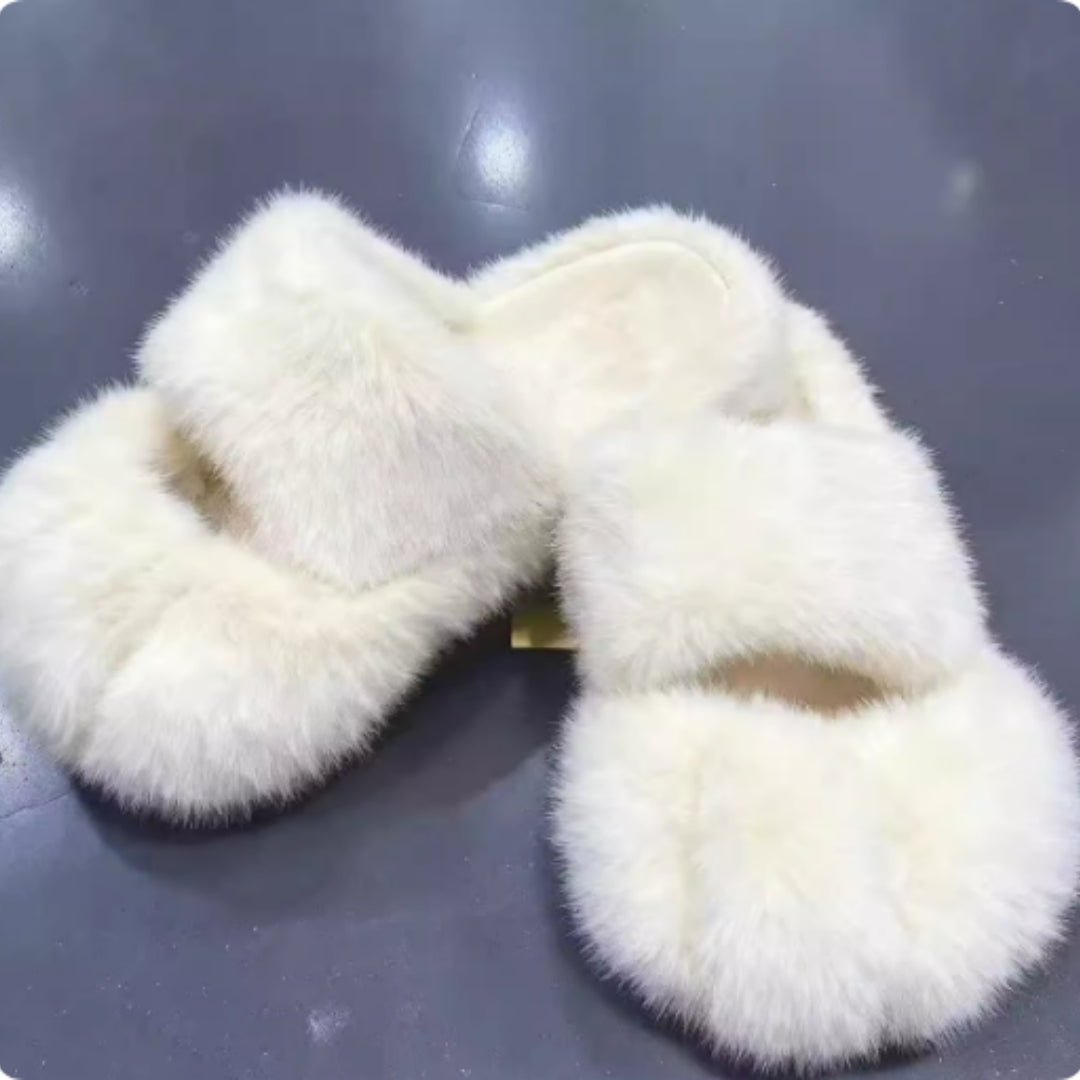 Cat Paw Fleece - lined Slippers Indoor Home Furnishings - Babyvera