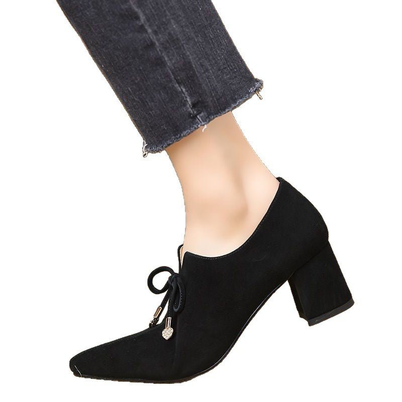 Chunky Heel Stylish Women's Flats - Babyvera
