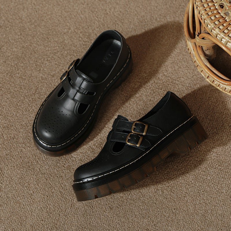 College - style Carved Brogue Shoes - Babyvera