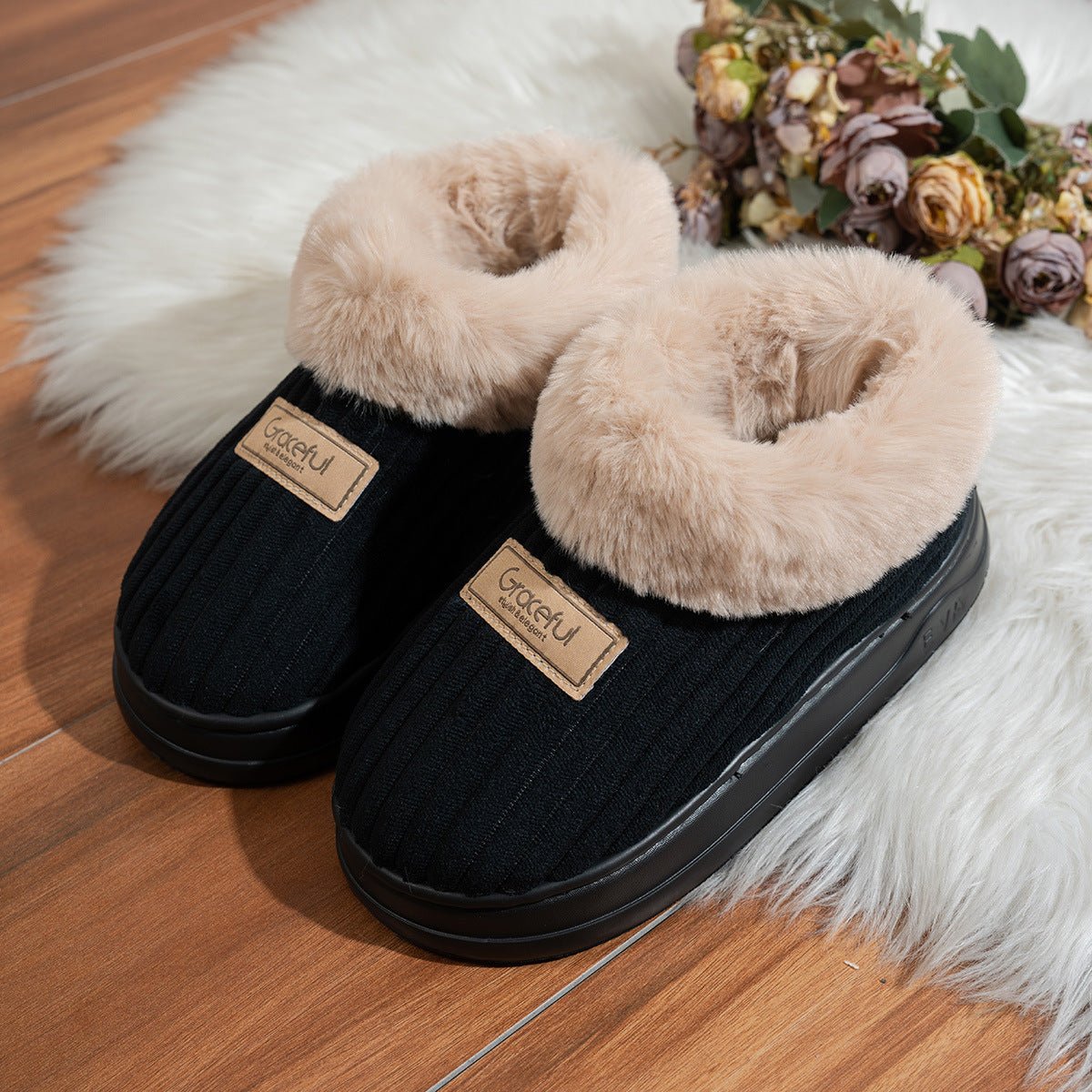 Corduroy Cotton Shoes For Men And Women - Babyvera