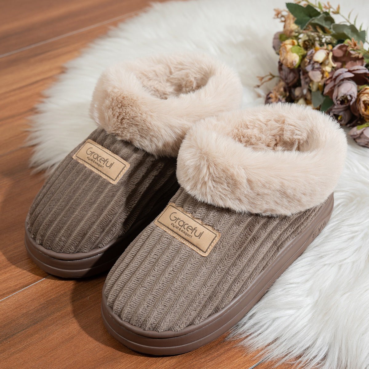 Corduroy Cotton Shoes For Men And Women - Babyvera
