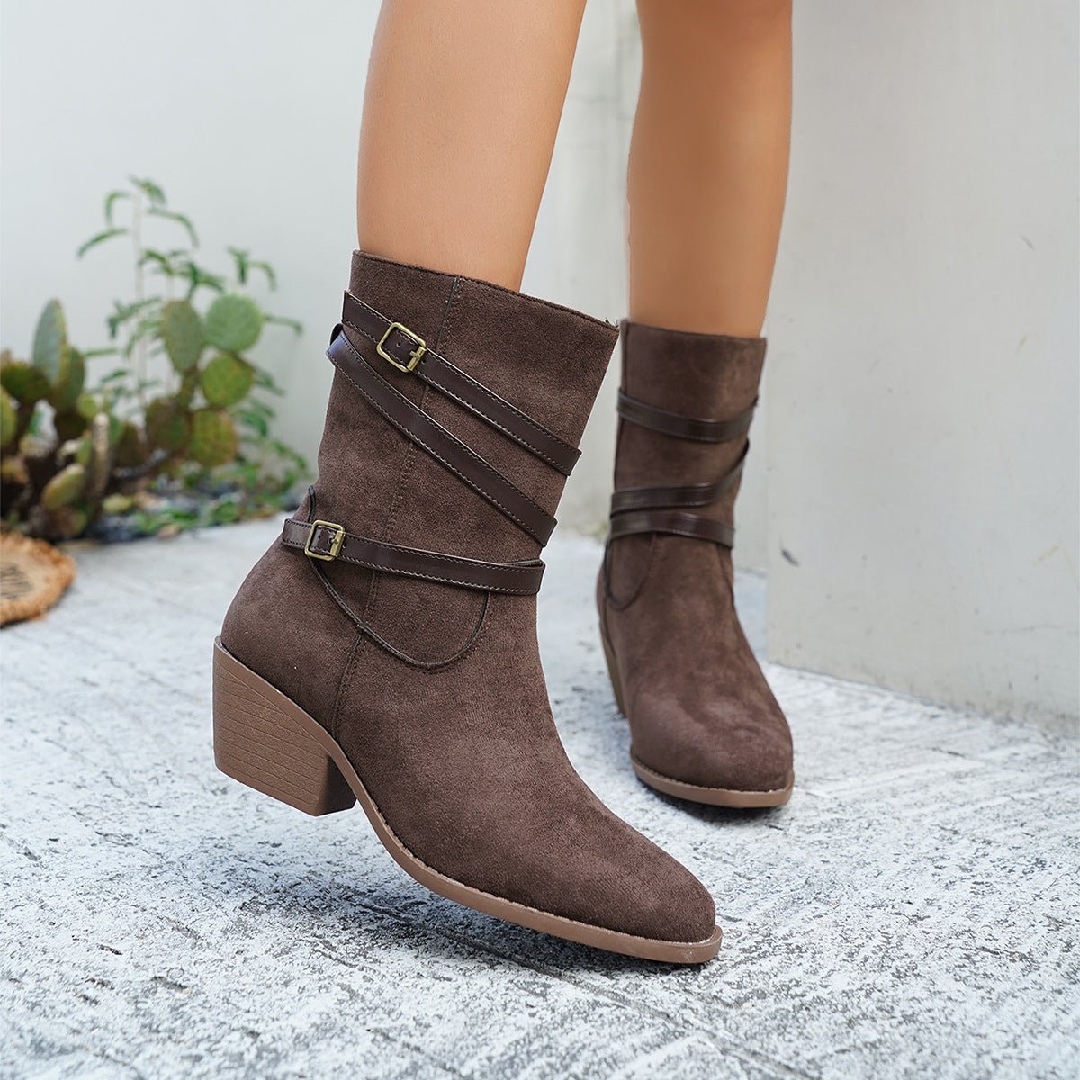 Cotton Low - cut Vintage - style Boots New Design - Babyvera