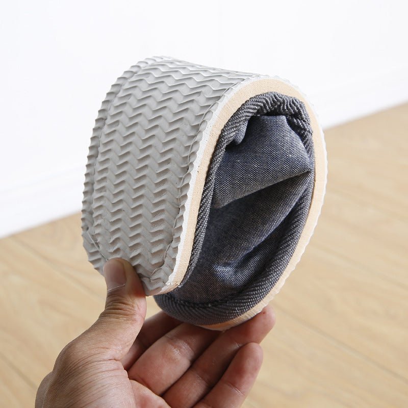 Couples Indoor Floor Slippers Solid Color - Babyvera