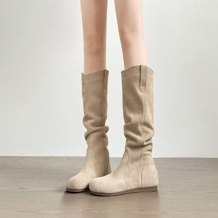 Creeper Knight Flat - Heel Cowboy Boots - Babyvera