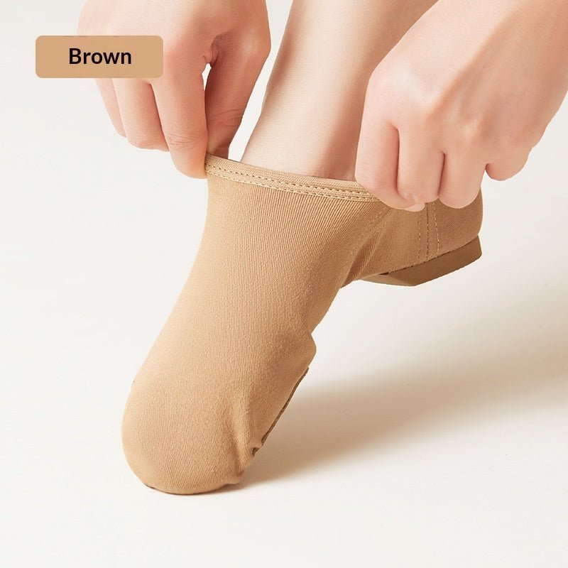 Elastic Fabric Jazz Shoes For Women - Babyvera