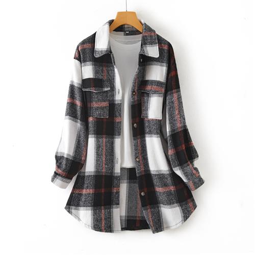Fashion Casual Long Shirt Coat Women - Babyvera