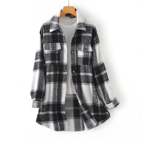Fashion Casual Long Shirt Coat Women - Babyvera