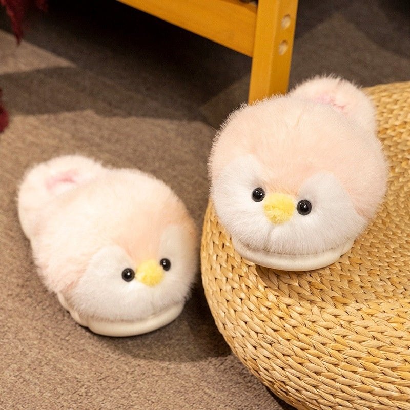Fleece - lined Warm Slipper - style Cotton Plush Toys With Cotton Lining - Babyvera