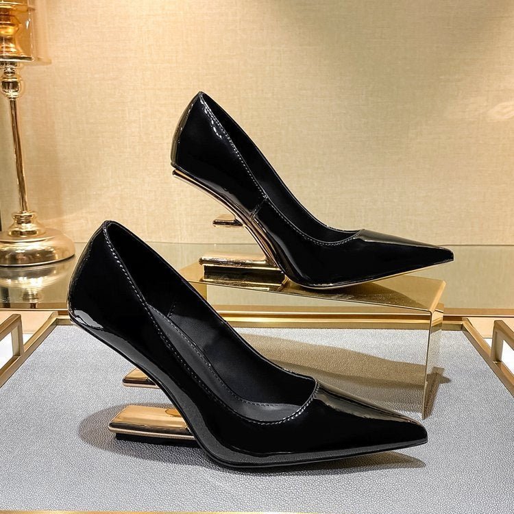 Ladies' Shallow Pointed Toe Stylish High Heels - Babyvera
