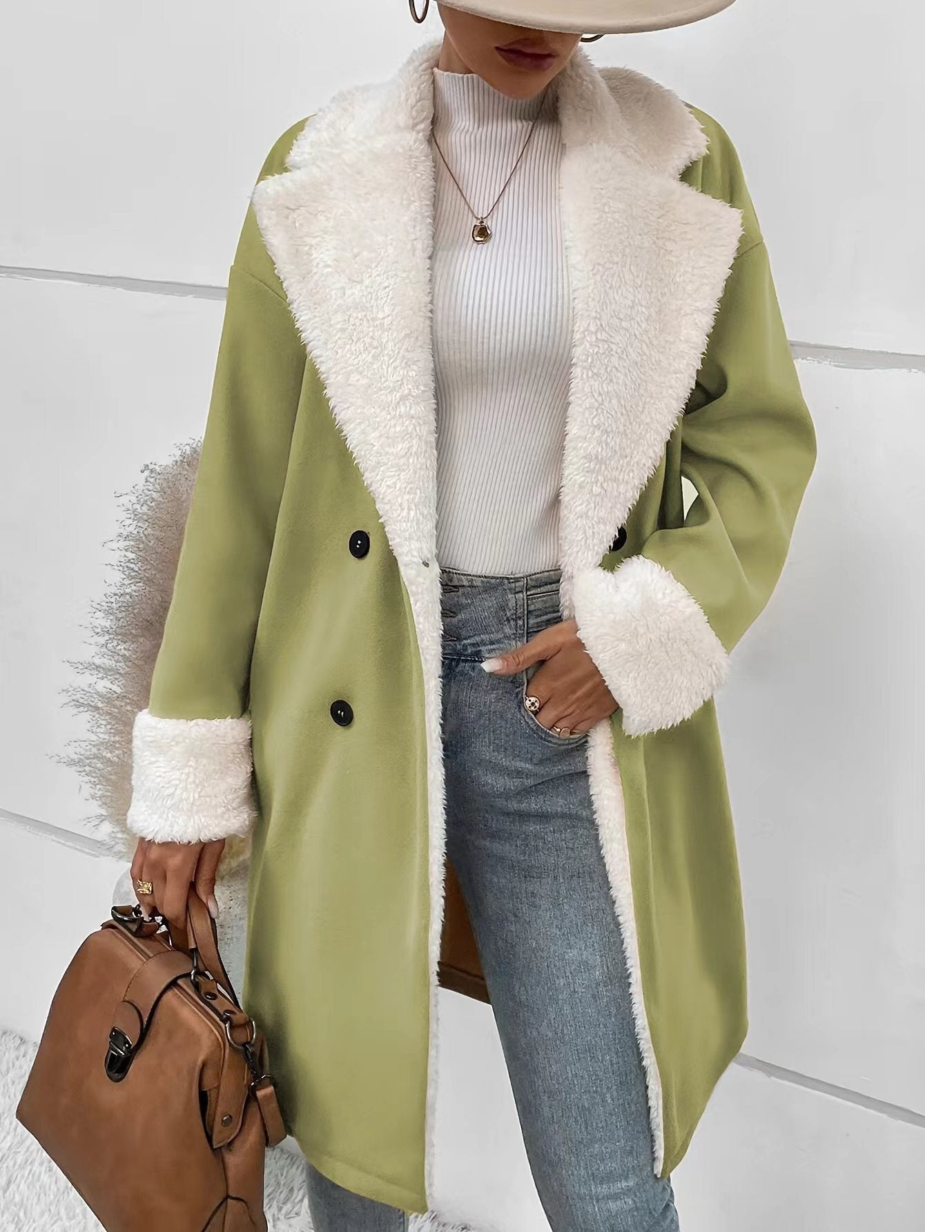 Leisure Commute Woolen Coat For Women - Babyvera