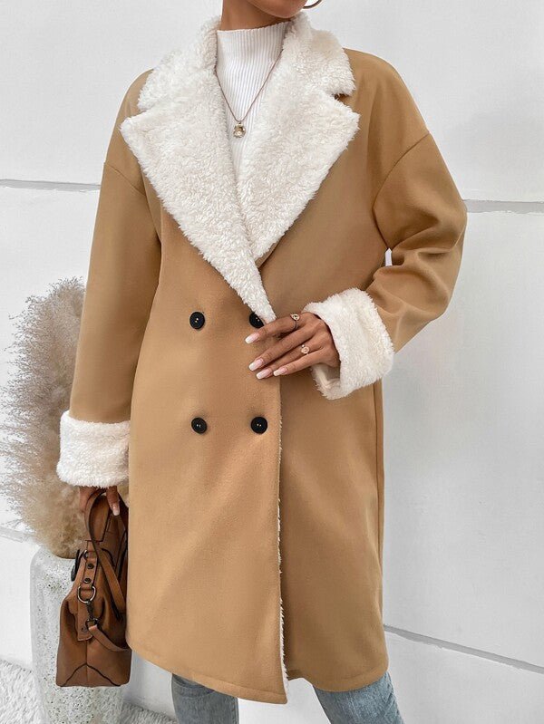 Leisure Commute Woolen Coat For Women - Babyvera