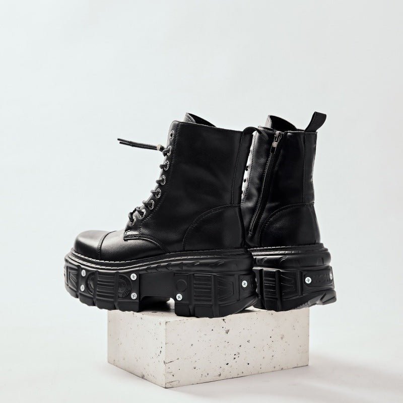 Martin Boots New Women's Punk Style Small Leather Shoes - Babyvera