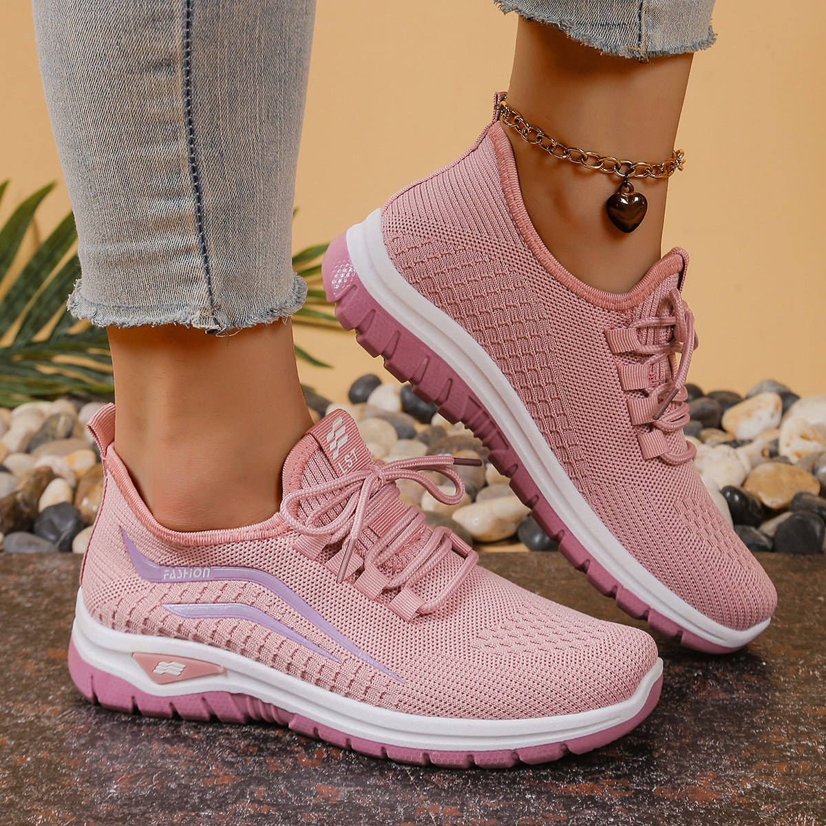 New Fashion Casual Sports Mesh Women's Shoes - Babyvera