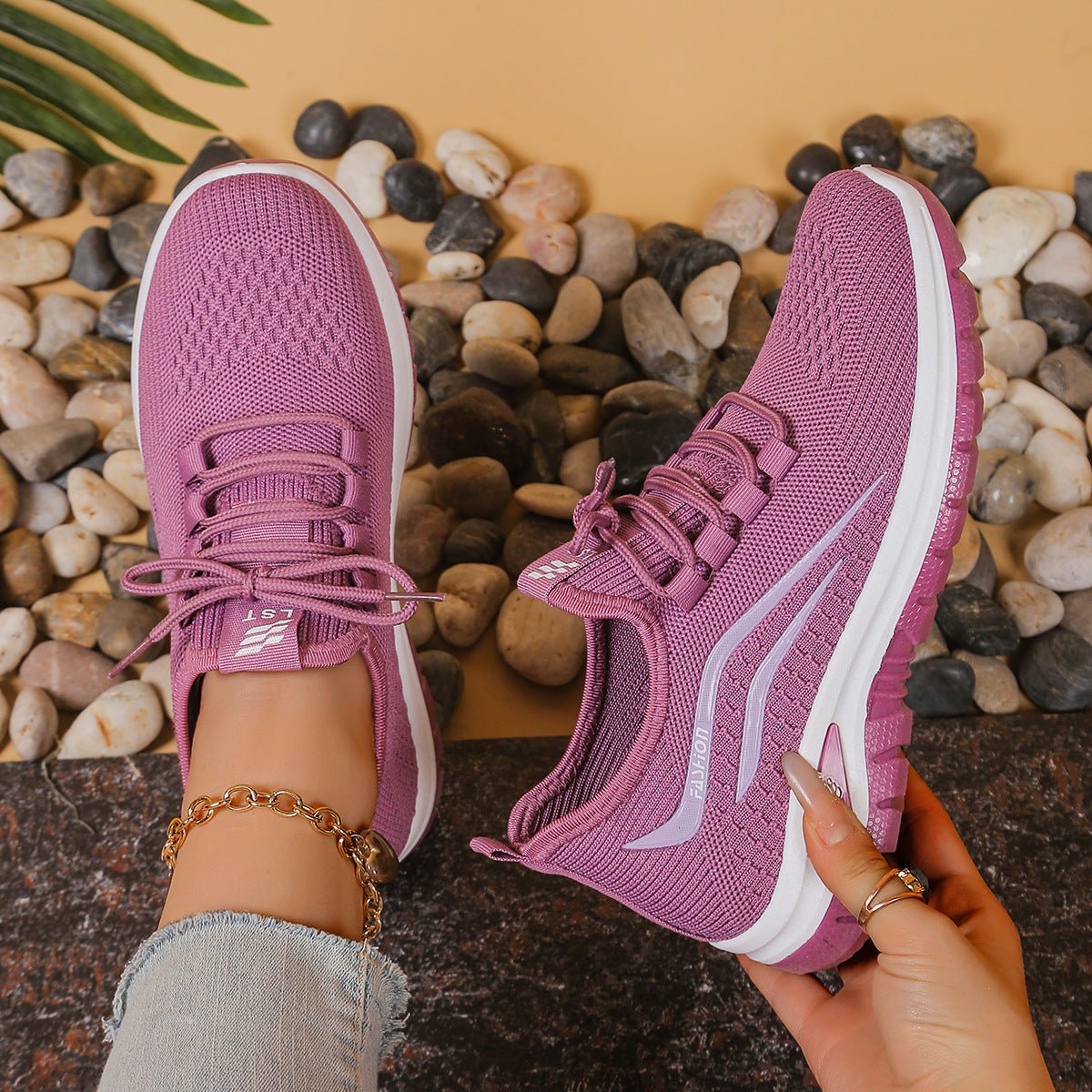 New Fashion Casual Sports Mesh Women's Shoes - Babyvera