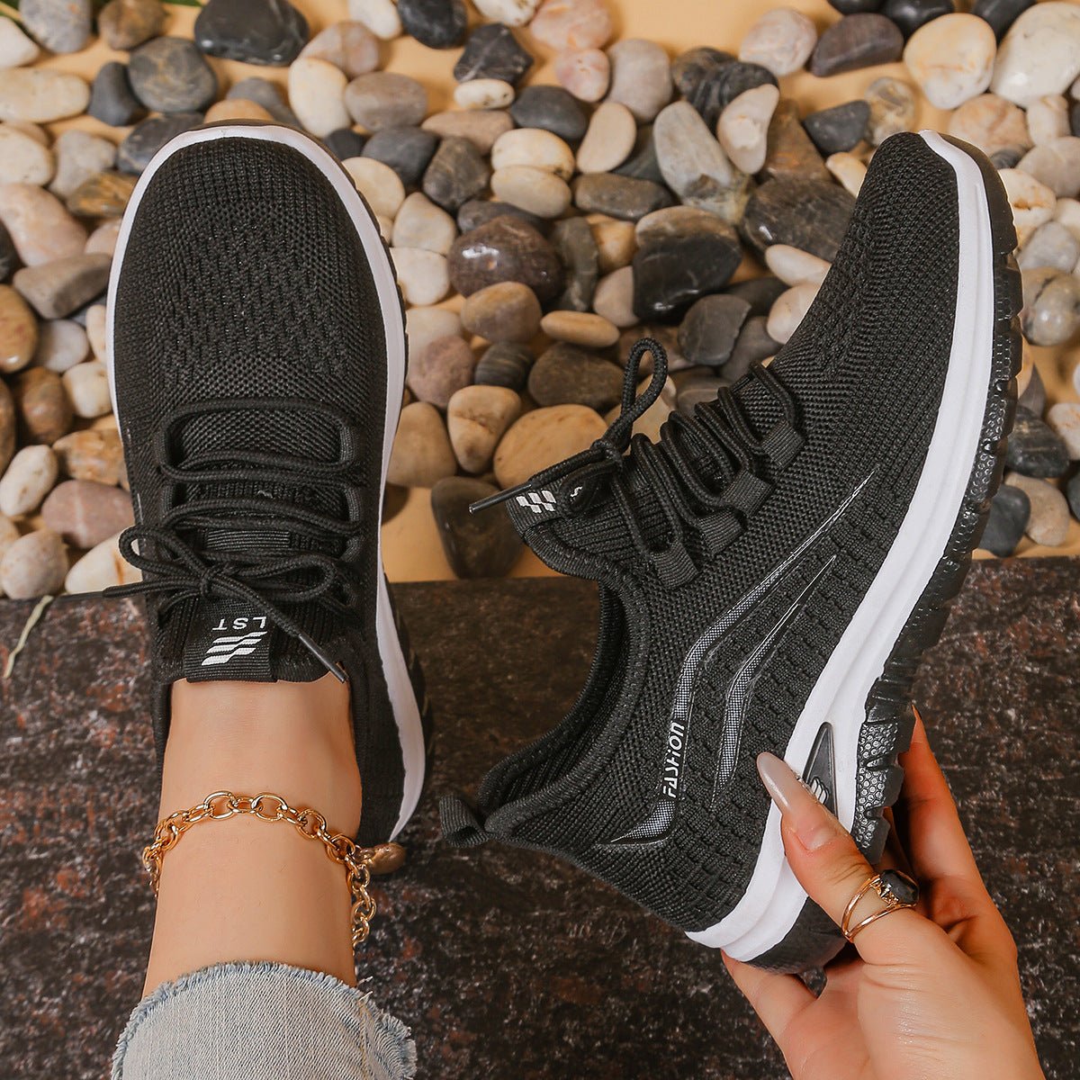 New Fashion Casual Sports Mesh Women's Shoes - Babyvera