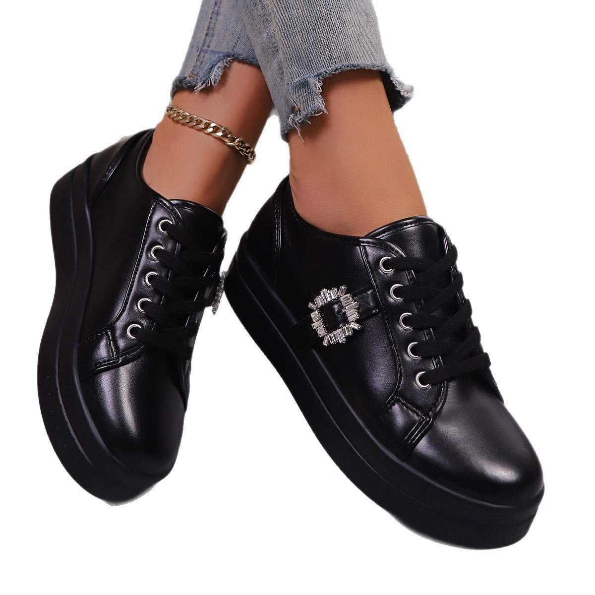 New Soft Bottom Leather Sports Women's Shoes - Babyvera