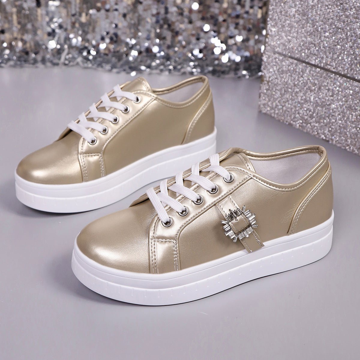 New Soft Bottom Leather Sports Women's Shoes - Babyvera