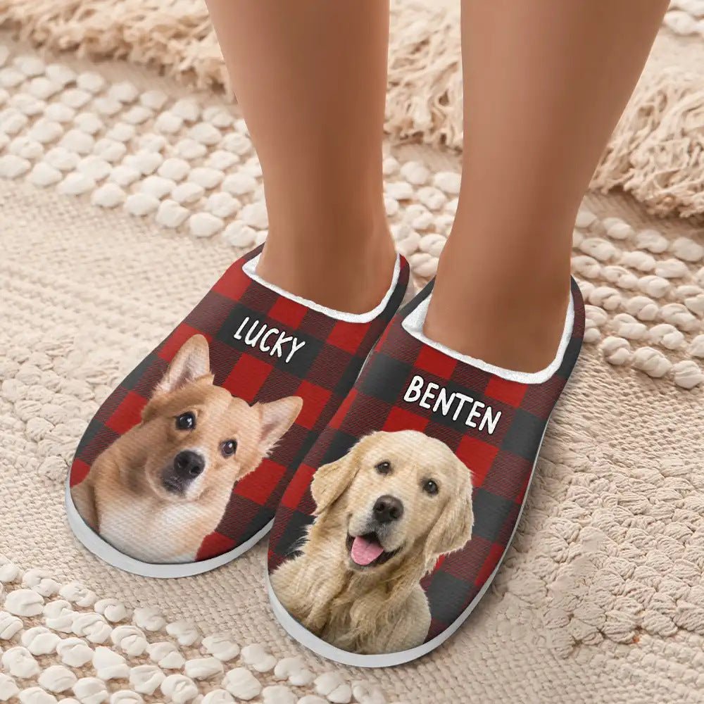 Personalized Patterned Cotton Slippers - Babyvera