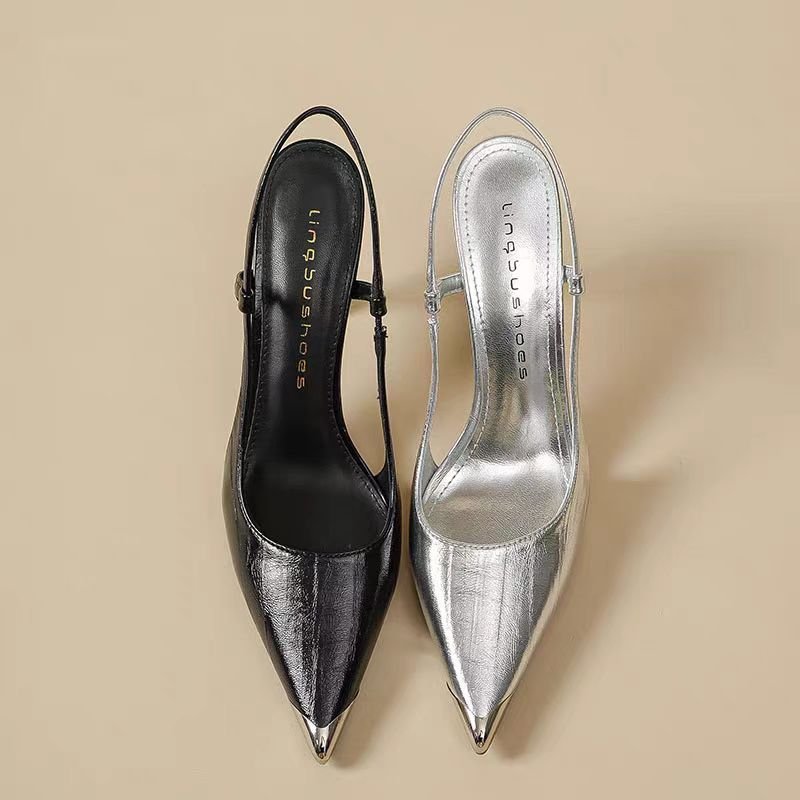 Pointed - toe Color - block Stiletto Heels For Women - Babyvera