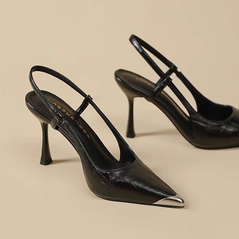 Pointed - toe Color - block Stiletto Heels For Women - Babyvera