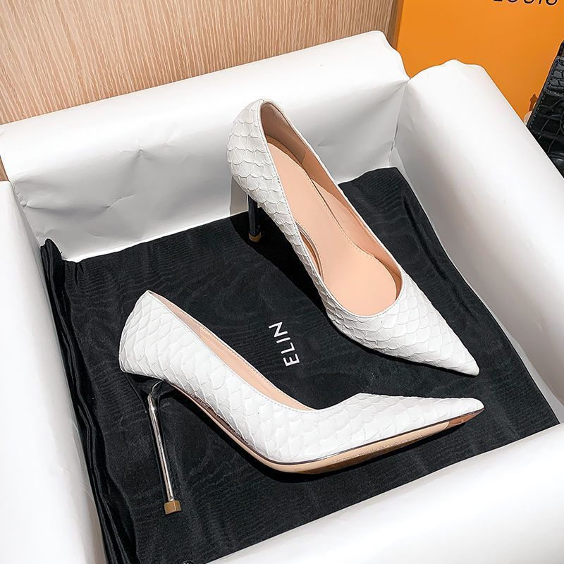 Pointed - toe Professional High Heels For Women With A Stiletto Heel - Babyvera