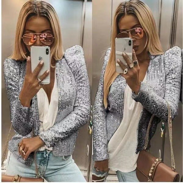 Short Casual Versatile Small Coat Women - Babyvera