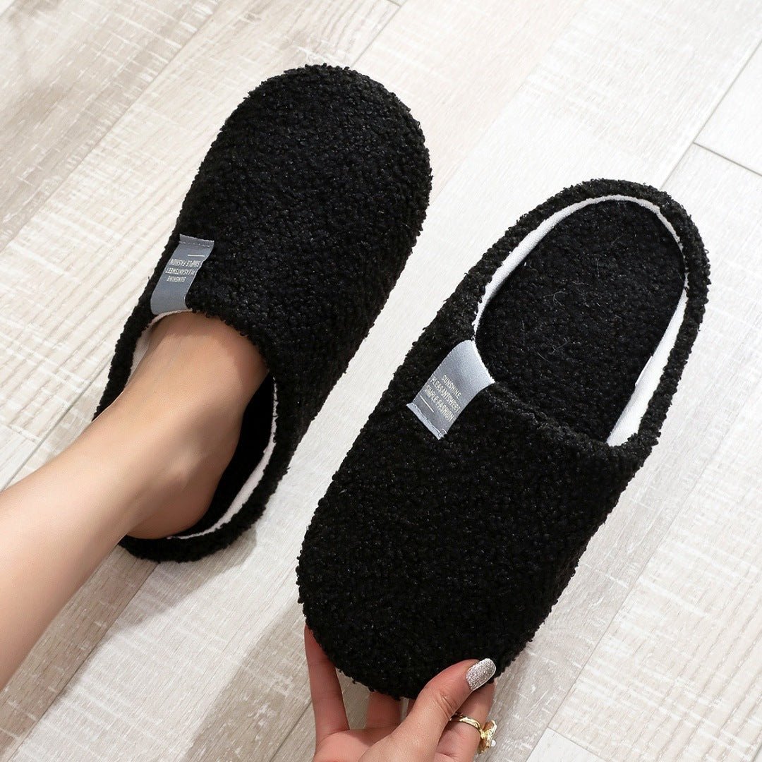Simple, Lightweight And Silent Indoor Couple Slippers - Babyvera