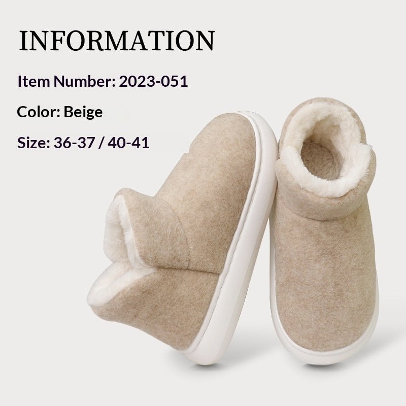 Thick - soled High - top Insulated Postpartum Shoes - Babyvera