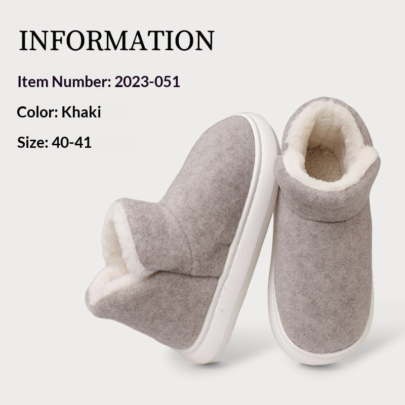 Thick - soled High - top Insulated Postpartum Shoes - Babyvera