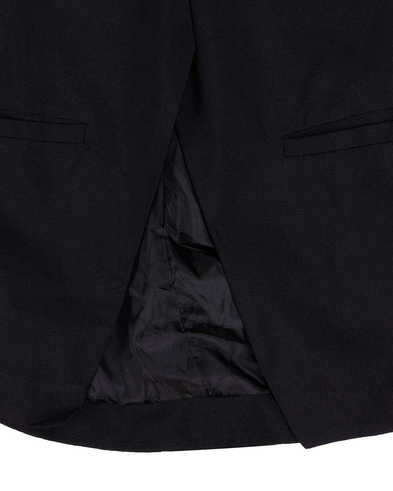 Women Thin Jacket Coat Spring Autumn Long Sleeve Lapel Fashion Silver Black Sequin Elegant Slim Work Blazers Suit feminino - Babyvera
