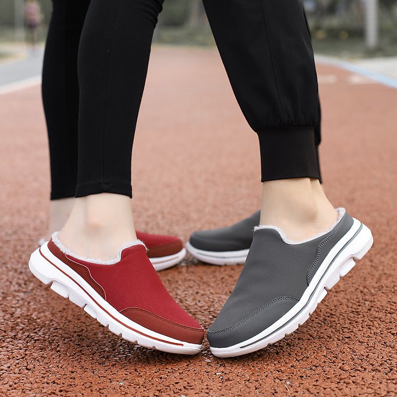 Womens Casual Platform Shoes With Half - support Design - Babyvera