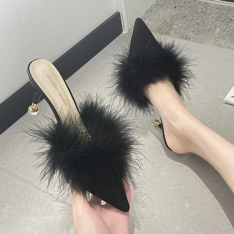 Women's Fashionable And Versatile Pointed - toe Slippers - Babyvera