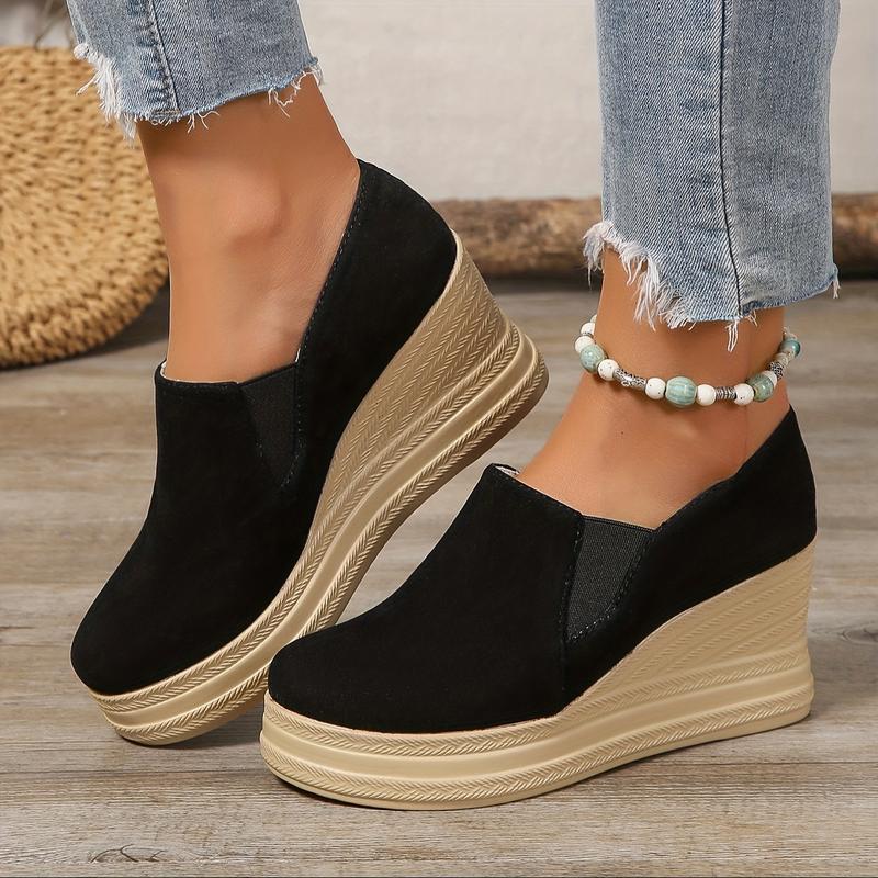 Women's Minimalist Casual Color Blocked High - heeled Sandals - Babyvera