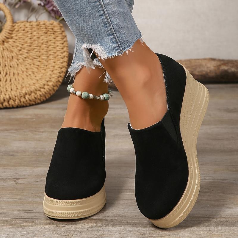 Women's Minimalist Casual Color Blocked High - heeled Sandals - Babyvera