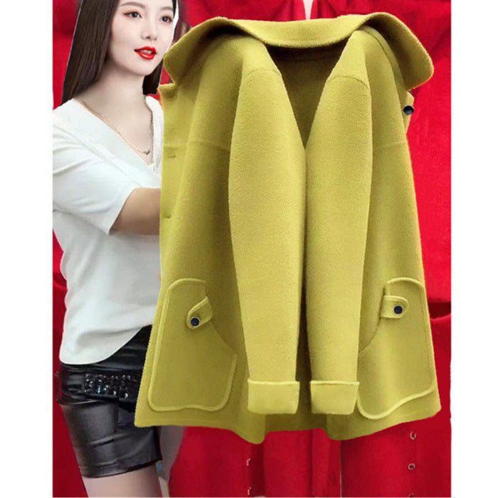Woolen Coat Outerwear Women - Babyvera