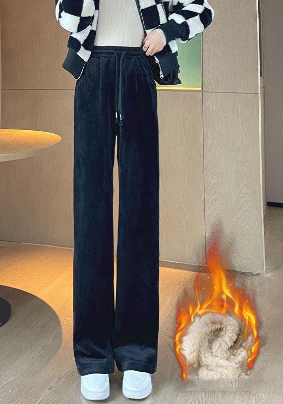 Maternity Pants Winter Wear Straight Narrow Cashmere Wide-leg Pants High Waist Velvet Thickening Warm Corduroy Pants - [[{"value":"{{ Babyvera Babyvera  }}"}]]