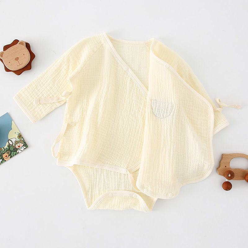 Newborn Baby Summer Gauze Models Long-sleeved Men And Women Hat 0 Full Months 3-6 Thin Section - [[{"value":"{{ Babyvera Babyvera  }}"}]]