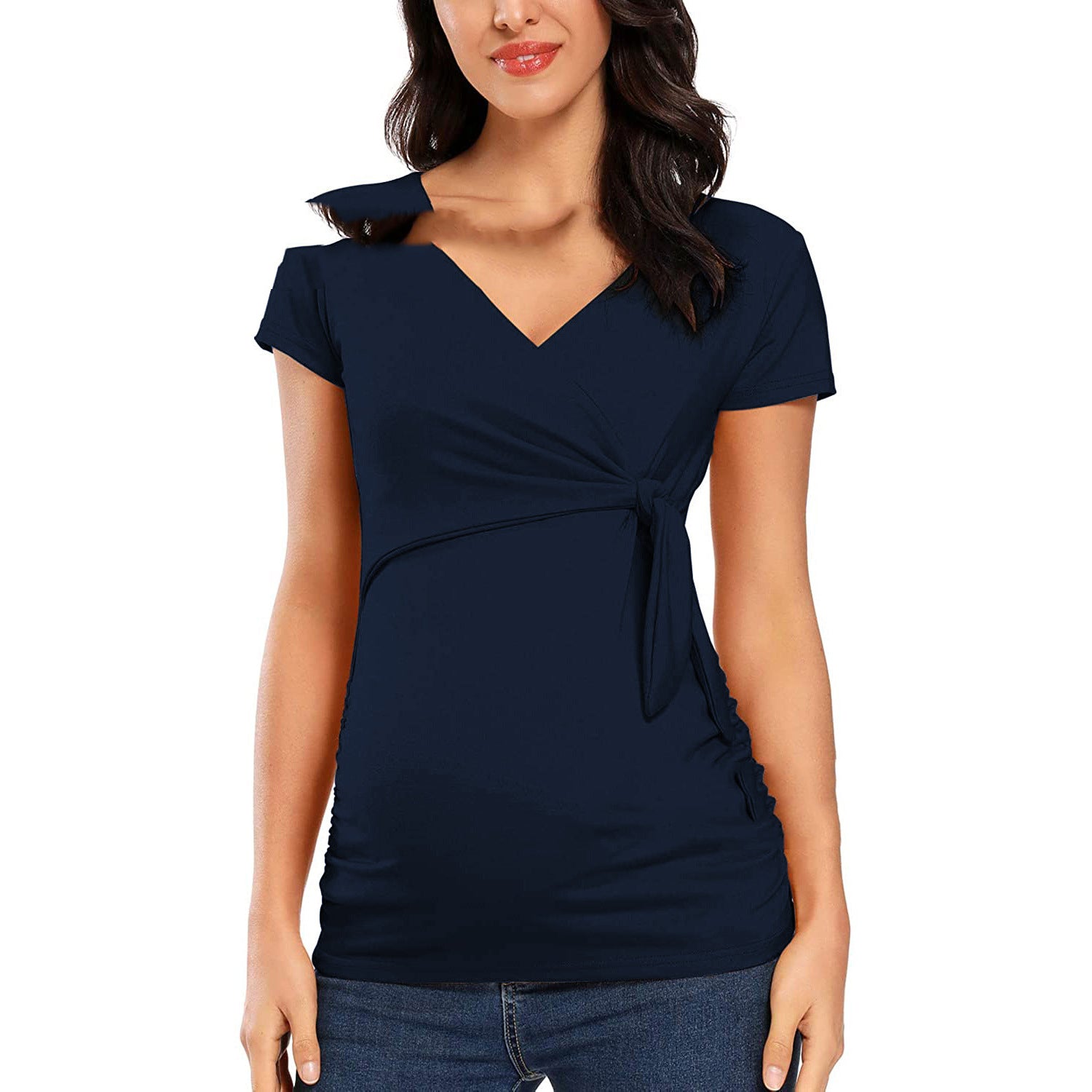 European And American Short-sleeved Maternity Wear - [[{"value":"{{ Babyvera Babyvera  }}"}]]