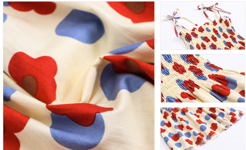 Baby Girl Summer Cotton Dress For Children - [[{"value":"{{ Babyvera Babyvera  }}"}]]