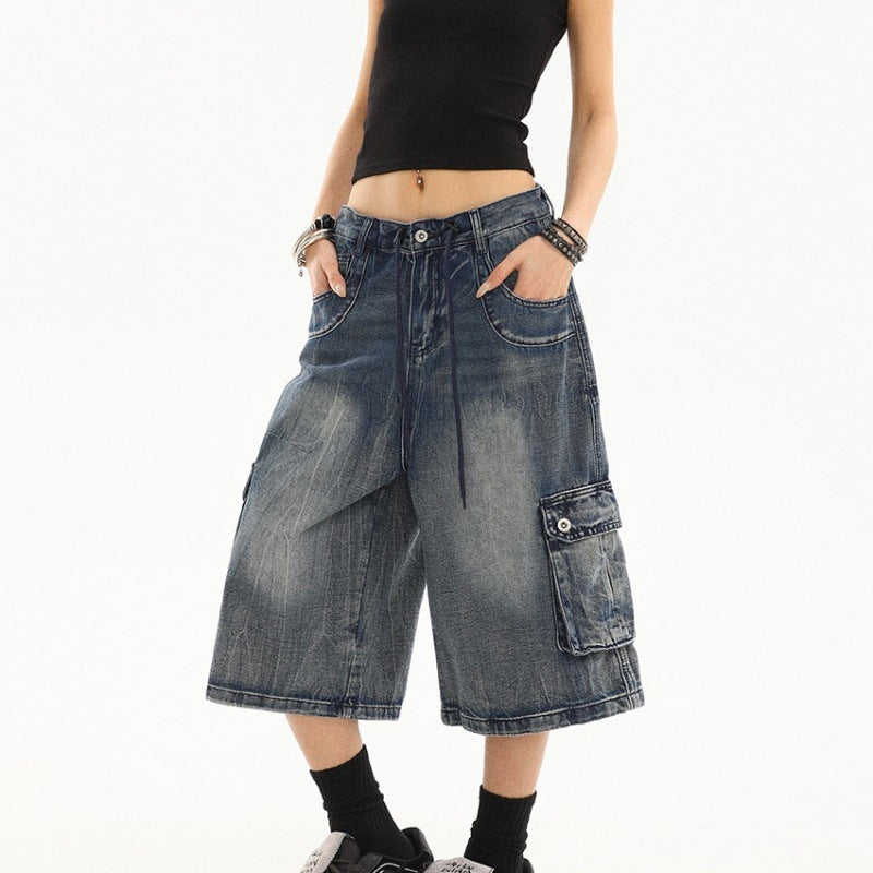 Womens Relaxed-fit Straight-leg Pants With Multiple Pockets In An American Style - [[{"value":"{{ Babyvera Babyvera  }}"}]]